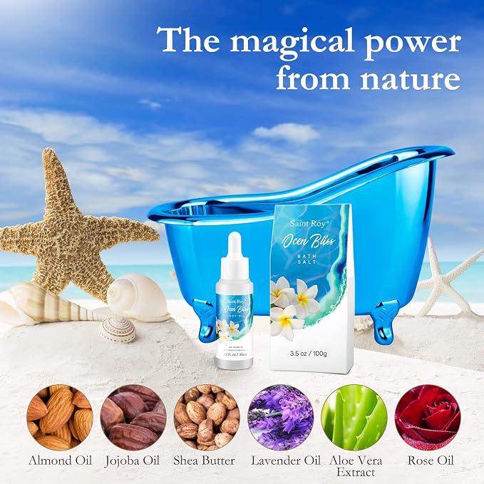 Bath & Body Gift Set, Bath Basket Spa kit Gifts - Image 6
