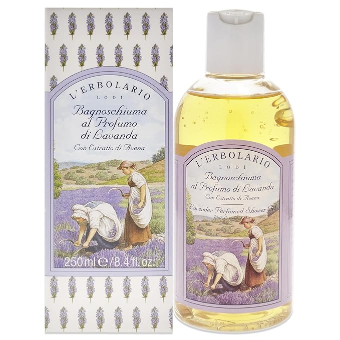 L'Erbolario - Lavender Perfumed Shower Gel - Infused - Soft Caress by LErbolario