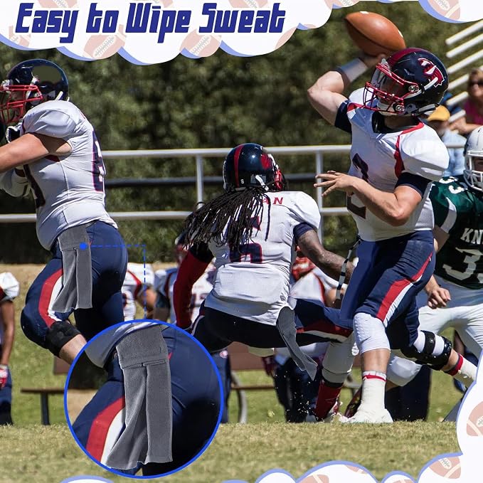 Shimeyao 2 Pcs Cotton Sports Football Towel - Image 4