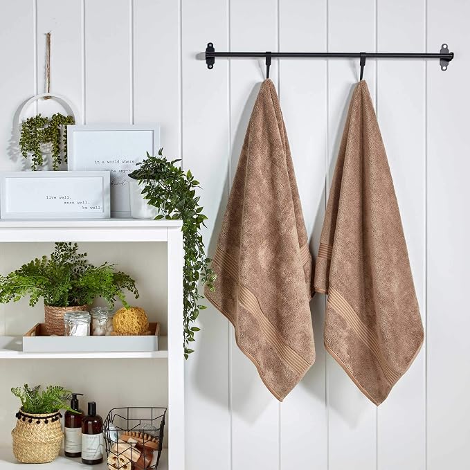 Christy Supreme Hygro Family Towel Set | Mocha Brown | 100% Luxury Supima - Image 4