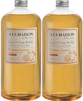 A LA MAISON French Liquid Hand Soap Refill, Provence Lemon by ALaMaison