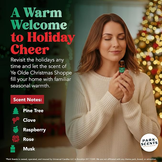 Park Scents Liberty Square Christmas Fragrance Oil – Theme Park Winter Holiday - Image 3