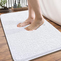 OLANLY Bathroom Rugs 34x21, Extra Soft Absorbent Chenille Bath Rugs, Rubber by OLANLY