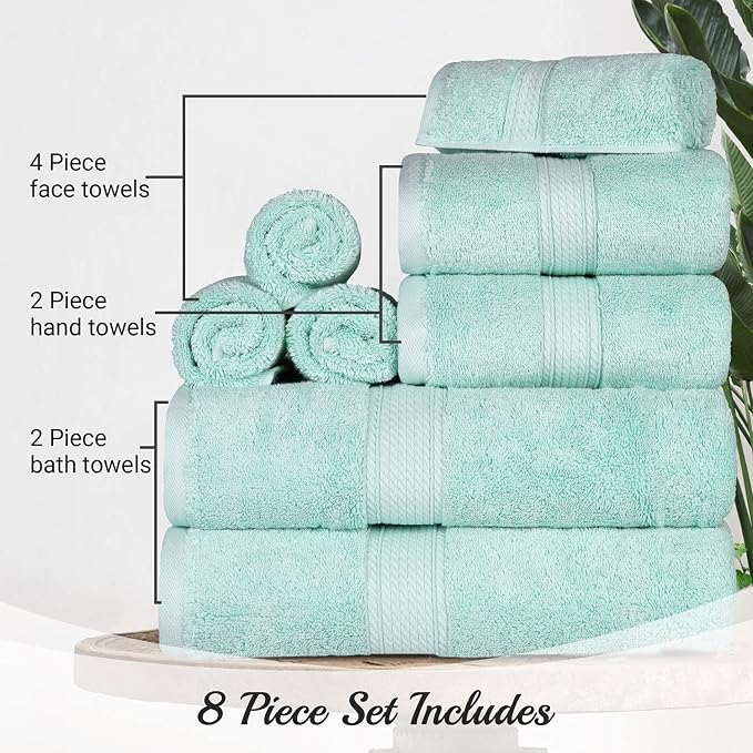 BLUENILEMILLS Madison Egyptian Cotton Towels, Towel Set - Image 7