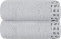 Cotton 2 Pack Oversized Bath Towel Set 28x55 inches, Large Bath Towels by Unknown