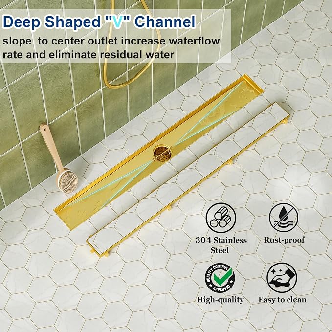 Neodrain 18-Inch Linear Shower Drain - Image 5
