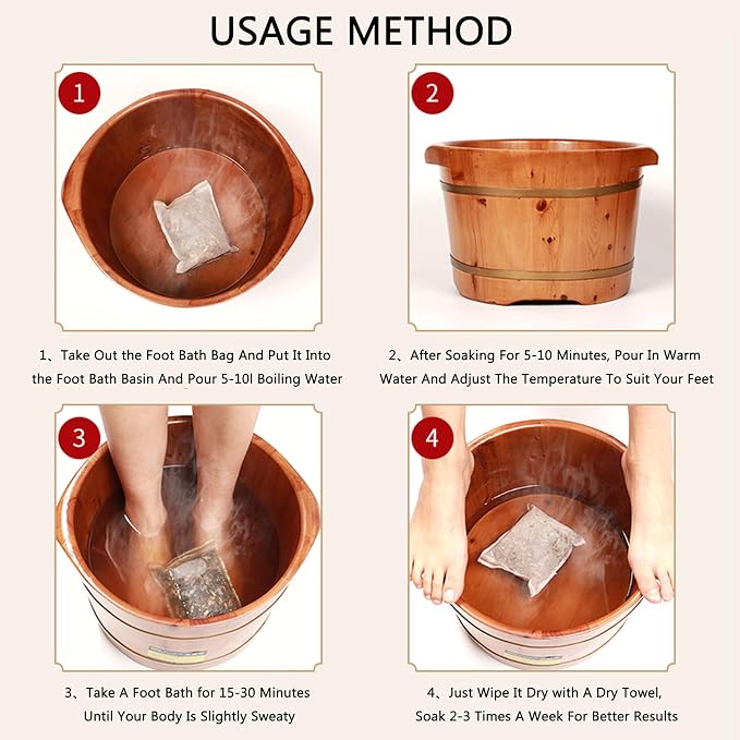 30 PCS Body Detox Foot Soak to Remove Toxins, Lymphatic Drainage Ginger Feet - Image 6