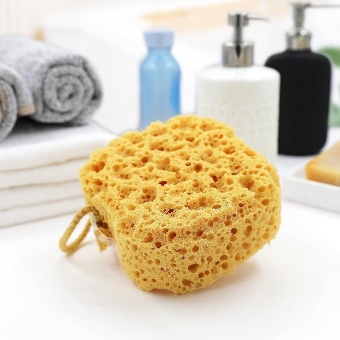 myHomeBody Bath Sponge, Foam Loofah, Body Scrubber - Image 6