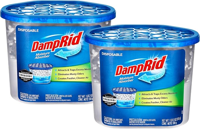 Damp Rid Moisture Absorber & Odor Remover by Ilios
