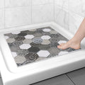Square Shower Mat Non Slip: 24x24 Inch Shower Floor Mat by Unknown