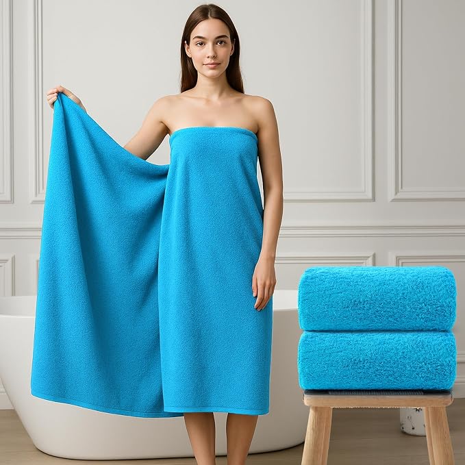 REDKISS 2 Piece Luxury Bath Towel Set - Image 2