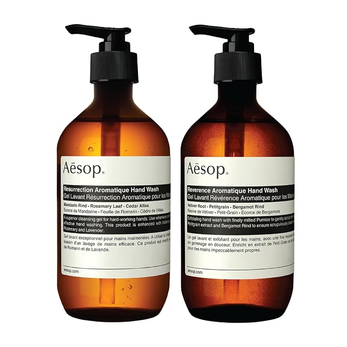 Aesop Aromatique Resurrection & Reverence Hand Wash Set | Liquid Hand Soaps to by AesopUSA