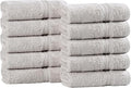 Superior Egyptian Cotton 10-Piece Face Towel Set, Small Towels by SUPERIOR