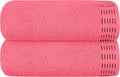 Cotton 2 Pack Oversized Bath Towel Set 28x55 inches, Large Bath Towels by Unknown