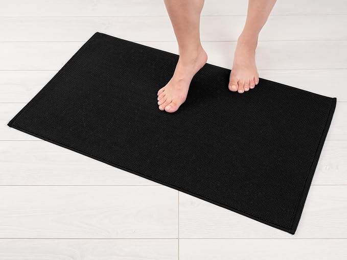 American Soft Linen Bath Rug, 20 in 34 in 100% Cotton Bath Mats Rugs by AmericanSoftLinen
