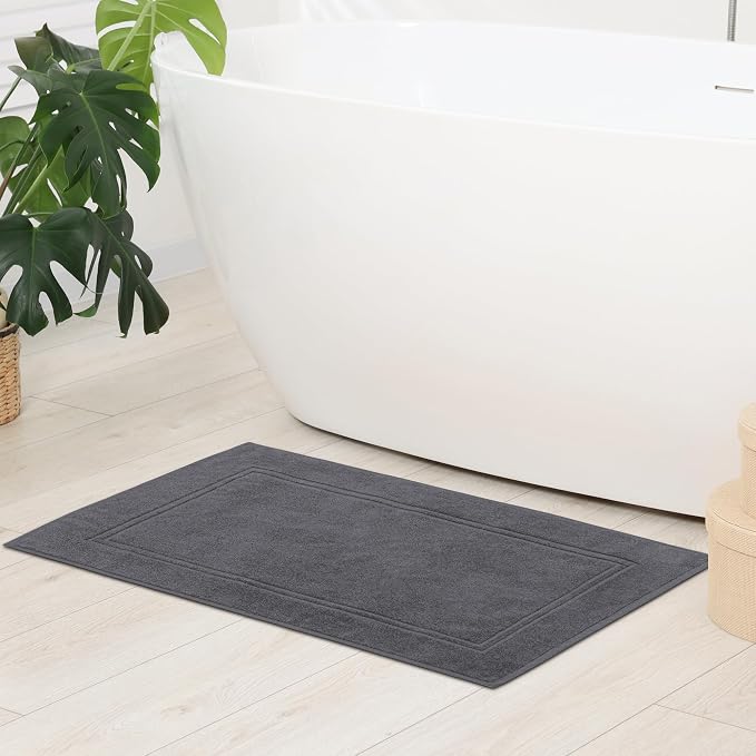 Tens Towels Pack of 2 Bath Mats 100% Cotton, 20 x 32 Inches, Super Absorbent - Image 5