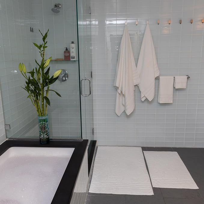 Mosobam Luxury Turkish 6pc Mixed Bath Bundle 2 Sizes - Image 2