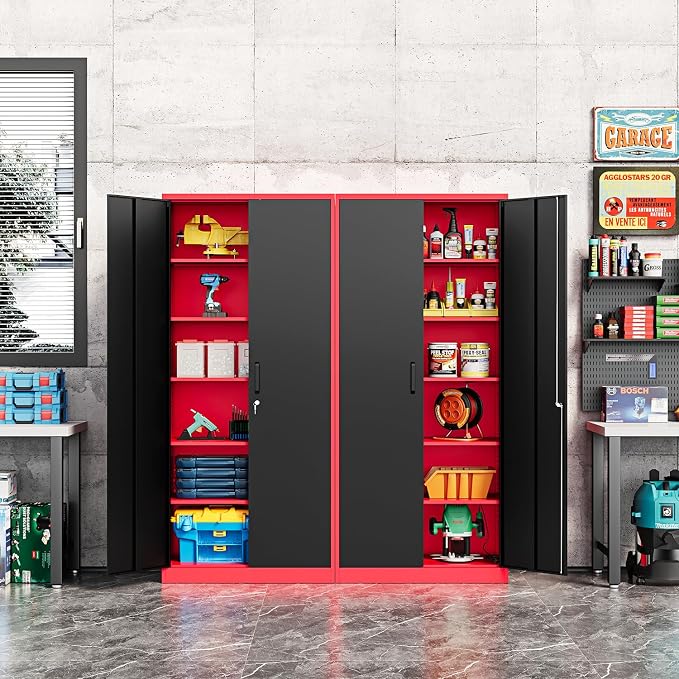 Metal Storage Cabinet-72” Tall Steel File Cabinets - Image 2