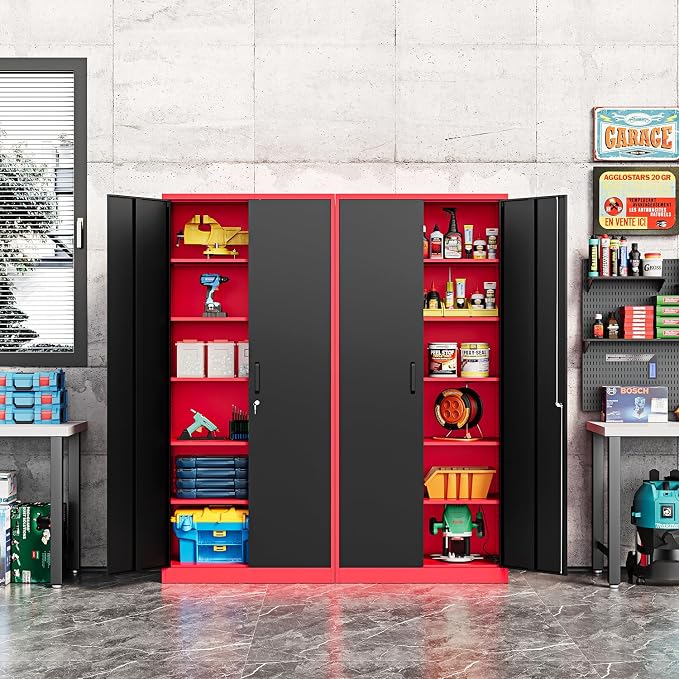 Metal Storage Cabinet-71” Tall Steel File Cabinets - Image 2