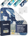homerella® Shower Mat Non Slip Anti Mold, Non Slip Shower Mats by Homerella