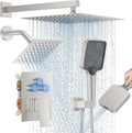 Shower Faucet Set, Brushed Nickel by Woindo