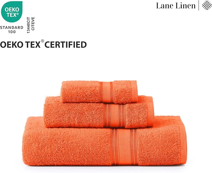 LANE LINEN Luxury 12 Piece Bath Towel Set - Image 8