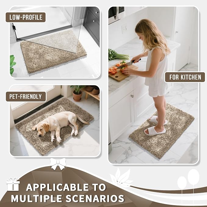 Yimobra Long Bathroom Rugs Runner 70x24 Inch, Extra Thick Soft Absorbent - Image 7