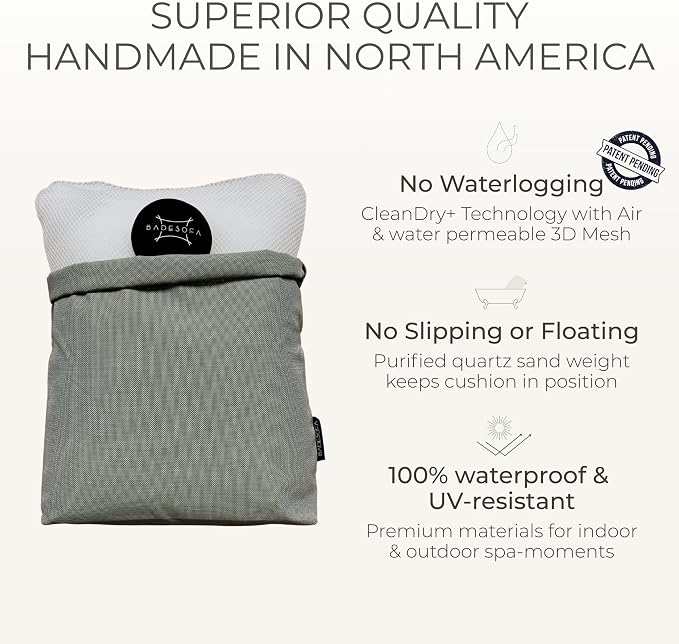 BADESOFA® Luxury Bathtub Pillow L - Image 4