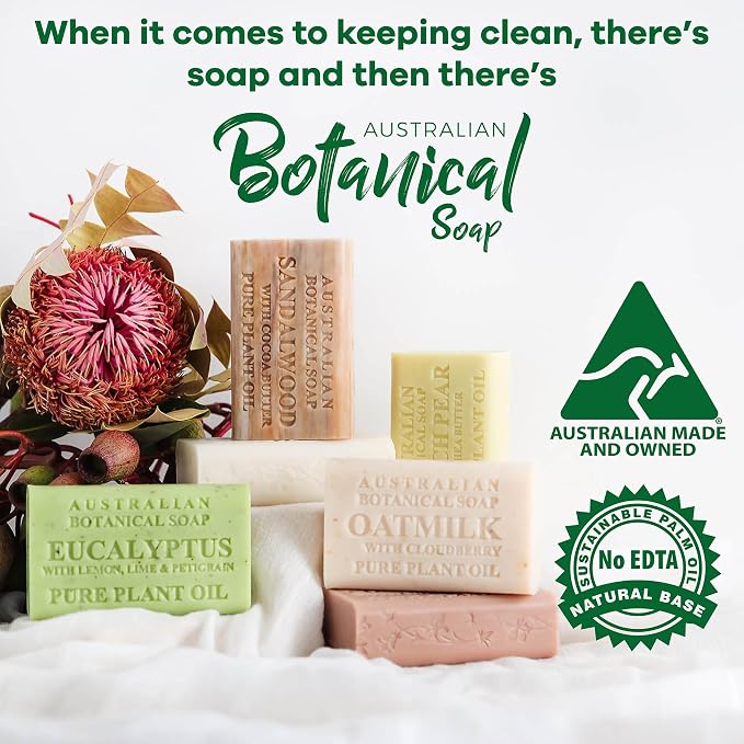 Australian Botanical Soap Variety Pack Includes 4 Valencia Orange and 4 Sea - Image 8