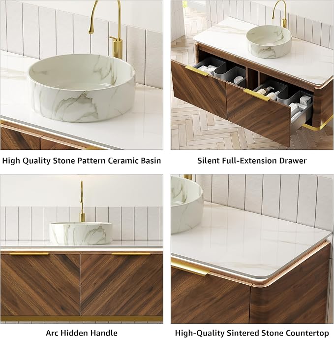 48” Floating Bathroom Vanity - Image 5