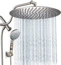 Cobbe 12 Inch All Metal Rain Shower Head, Dual Shower Heads by CobbeforQualityLife