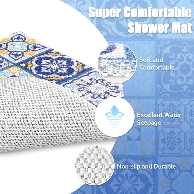 Shower Mat Bathtub Mat Non-Slip - Image 8