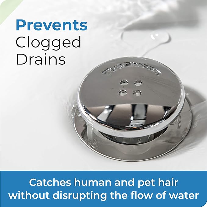 TubShroom Bathtub Drain Protector and Hair Catcher - Image 2