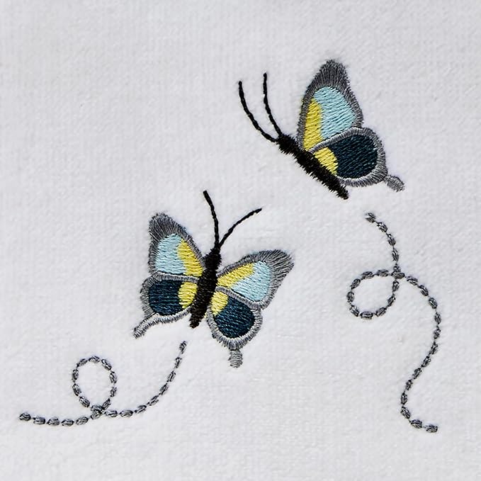 SKL Home Dancing Butterflies Hand Towel 2pc Set - Image 5
