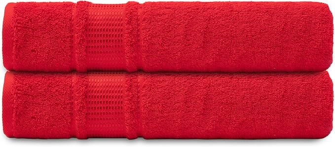 Melissa Linen, 2 Piece Bath Towel Set, 100% Turkish Cotton Bath Towels - Image 3