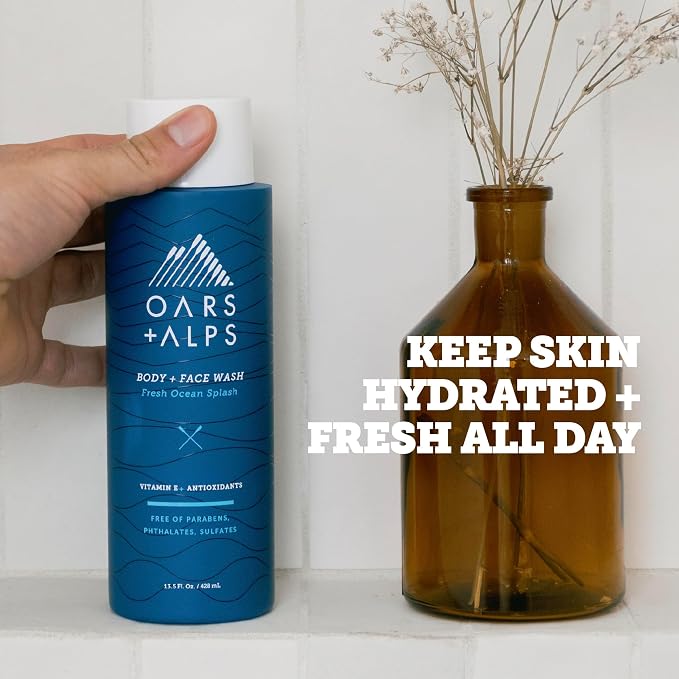 Oars + Alps Body Wash for Men, Mens Body Wash - Image 3