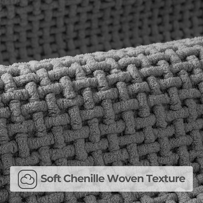 GRANNY SAYS Gray Bathroom Rugs, Absorbent Bath Mats - Image 4