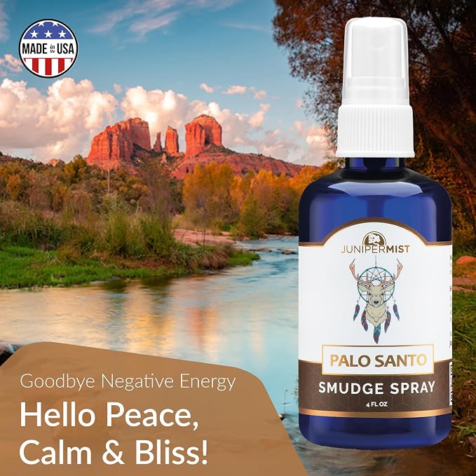 Palo Santo and Sage Smudge Spray Grounding & Clarity - Image 2