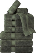 BNM Egyptian Cotton Heavyweight Towels, 800 GSM, Face/ Washcloths, Hand Towels by Blue+Nile+Mills