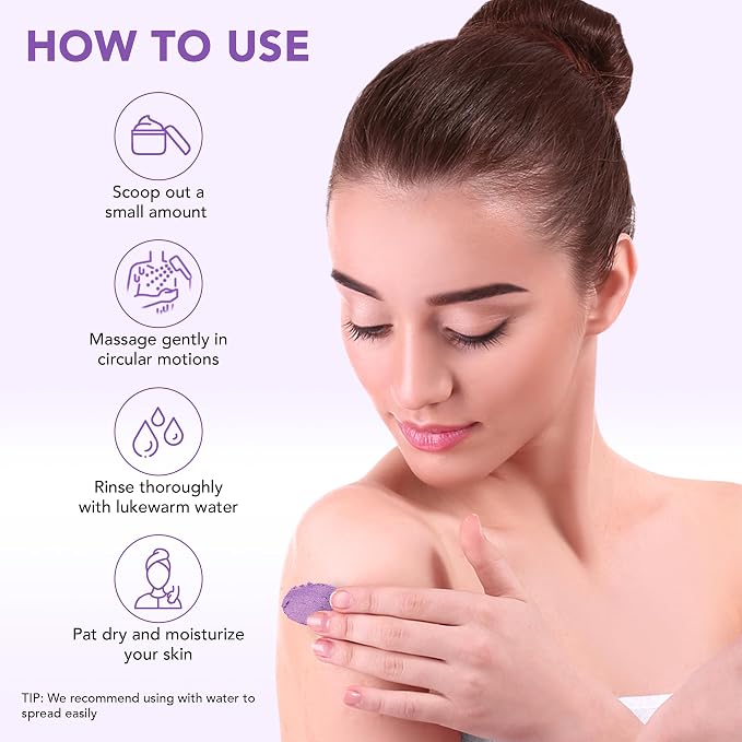 Botanic Hearth Dreamy Lavender Body Scrub 8.8 Fl Oz | Gently Exfoliates and - Image 3