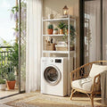Gizoon 3 Tier Over The Toilet Storage Cabinet, Bamboo Bathroom Over Toilet by Gizoon