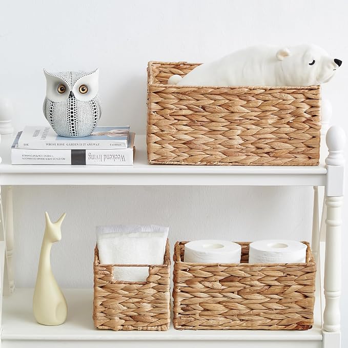 Vagusicc Wicker Basket, Storage Baskets - Image 6