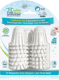 TubShroom Toss 21pk Disposable Bath Tub Drain Strainers by TubShroom