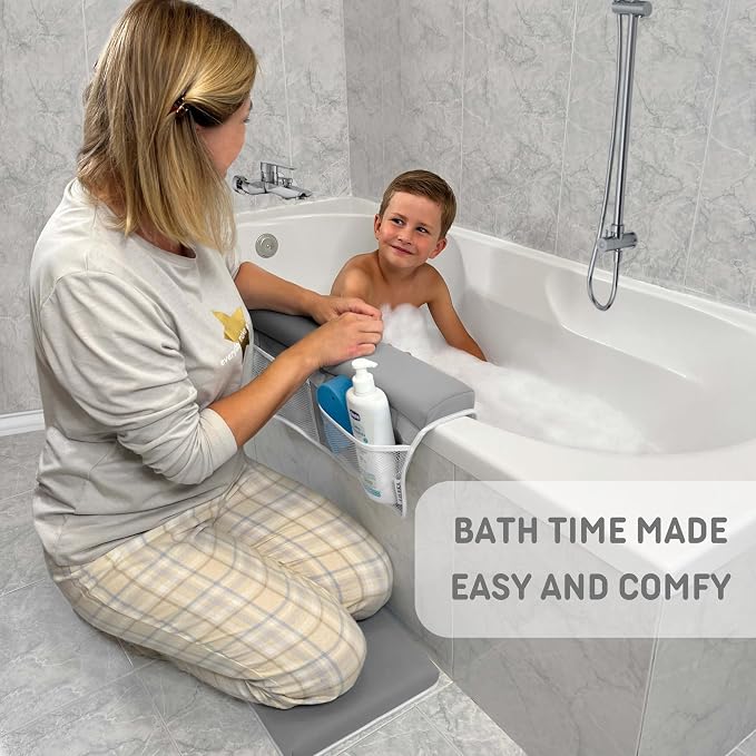 Baby Bath Kneeler and Elbow Rest Pad Set - Image 2