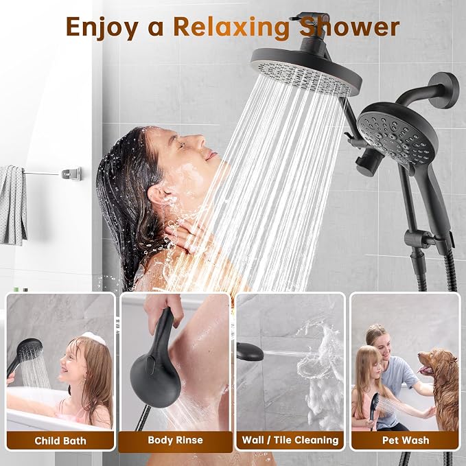 BRIGHT SHOWERS Rain Shower Head - Image 7