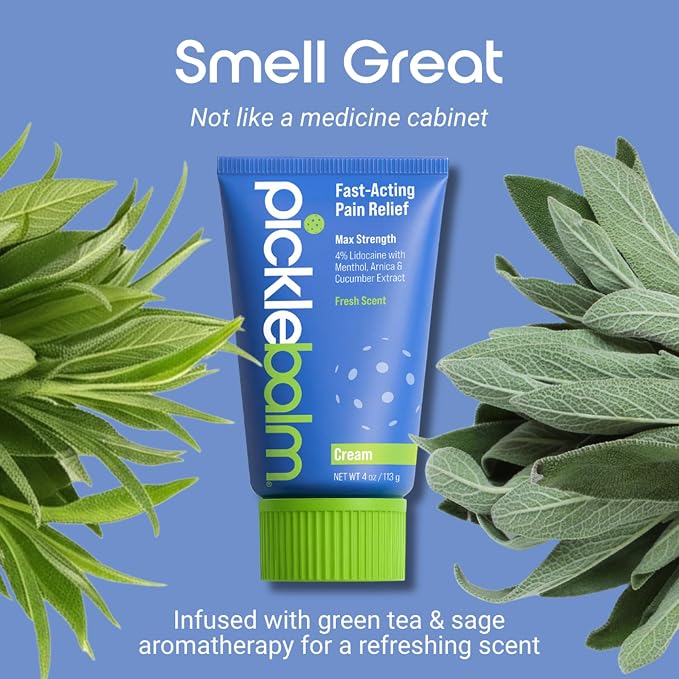 PickleBalm Pickleball Post-Game Muscle Pain Relief Cream - Image 5
