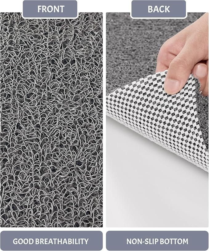 Mecko Non-Slip Shower Mat, Anti-Slip Bath Mat - Image 3