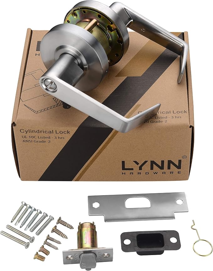 LYNN HARDWARE Commercial Door Lever Lock - Image 7