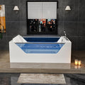 Empava PRO Series 71"x48" Whirlpool Tub | Heated Bubble Spa by Empava