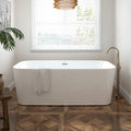FerdY Maui 67" Freestanding Bathtub Elegant Freestanding Soaking Bathtub by FerdY